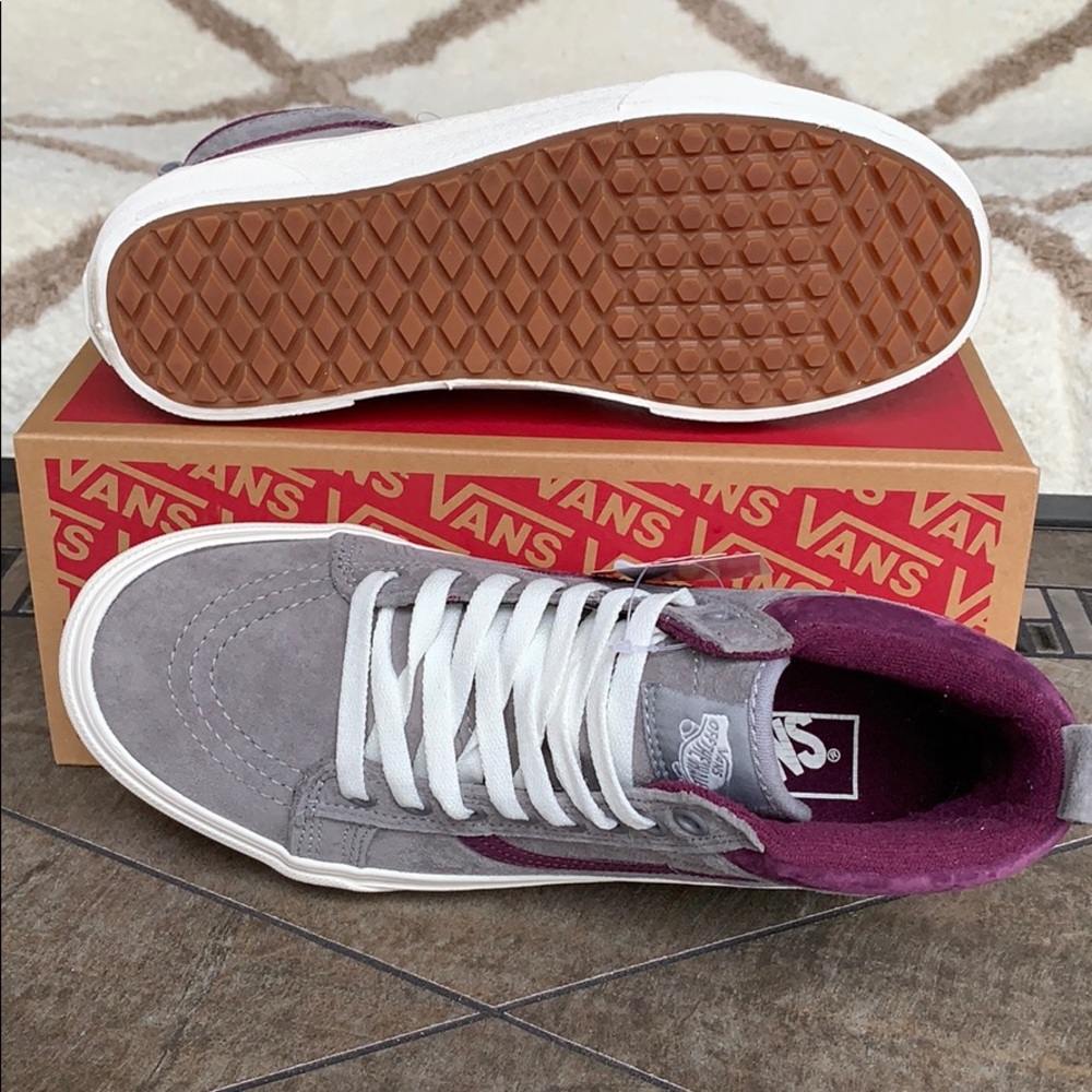 • VANS SK-8-HI MTE FROST GRAY/PRUNE WMNS - Picture 3 of 16